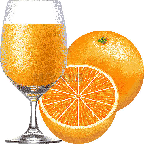 オレンジ・ジュースのイラスト・条件付フリー素材集