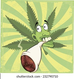 Marijuana Cartoon Images, Stock Photos & Vectors | Shutterstock