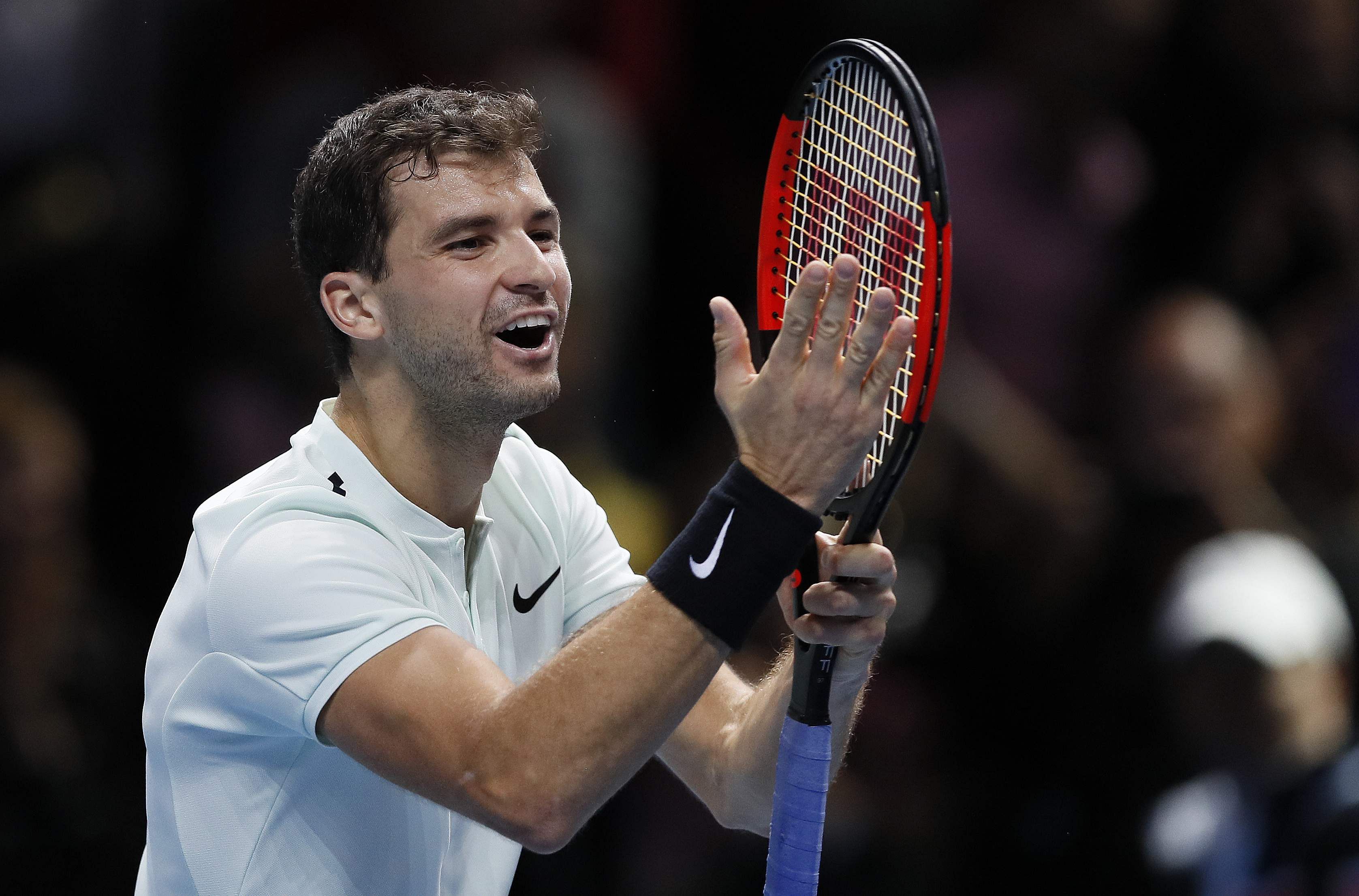 Grigor Dimitrov upsets Dominic Thiem in first round of ATP Finals- The ...