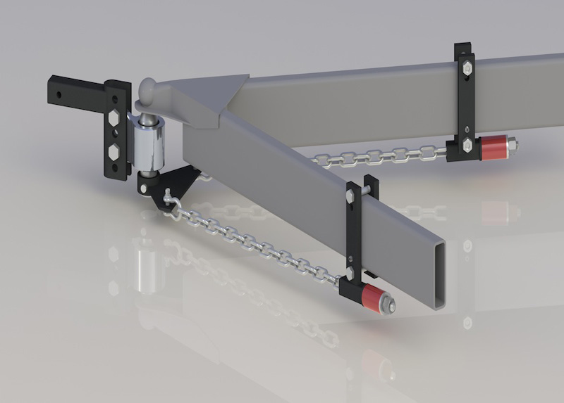Weight Distributing Hitch will improve your trailer sway