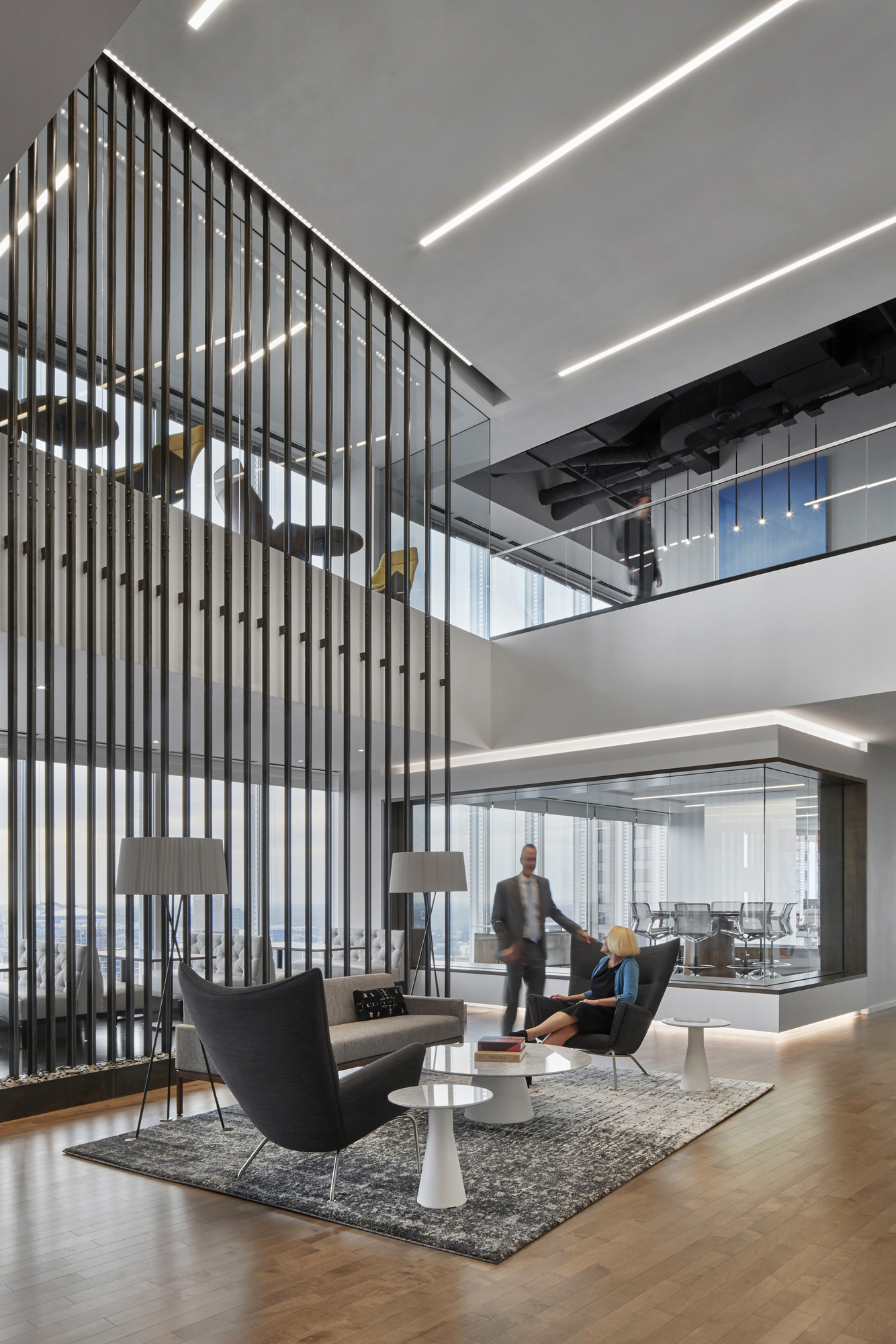 Стратегии дизайна: новая концепция офисного пространства в штаб-квартире Cushman and Wakefield, созданная Gensler