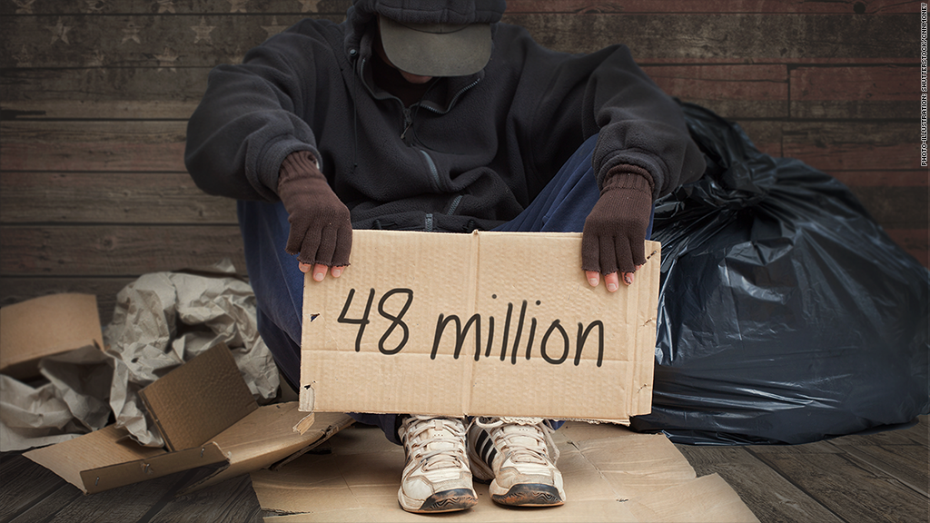 48 million Americans live in poverty, Census Bureau says