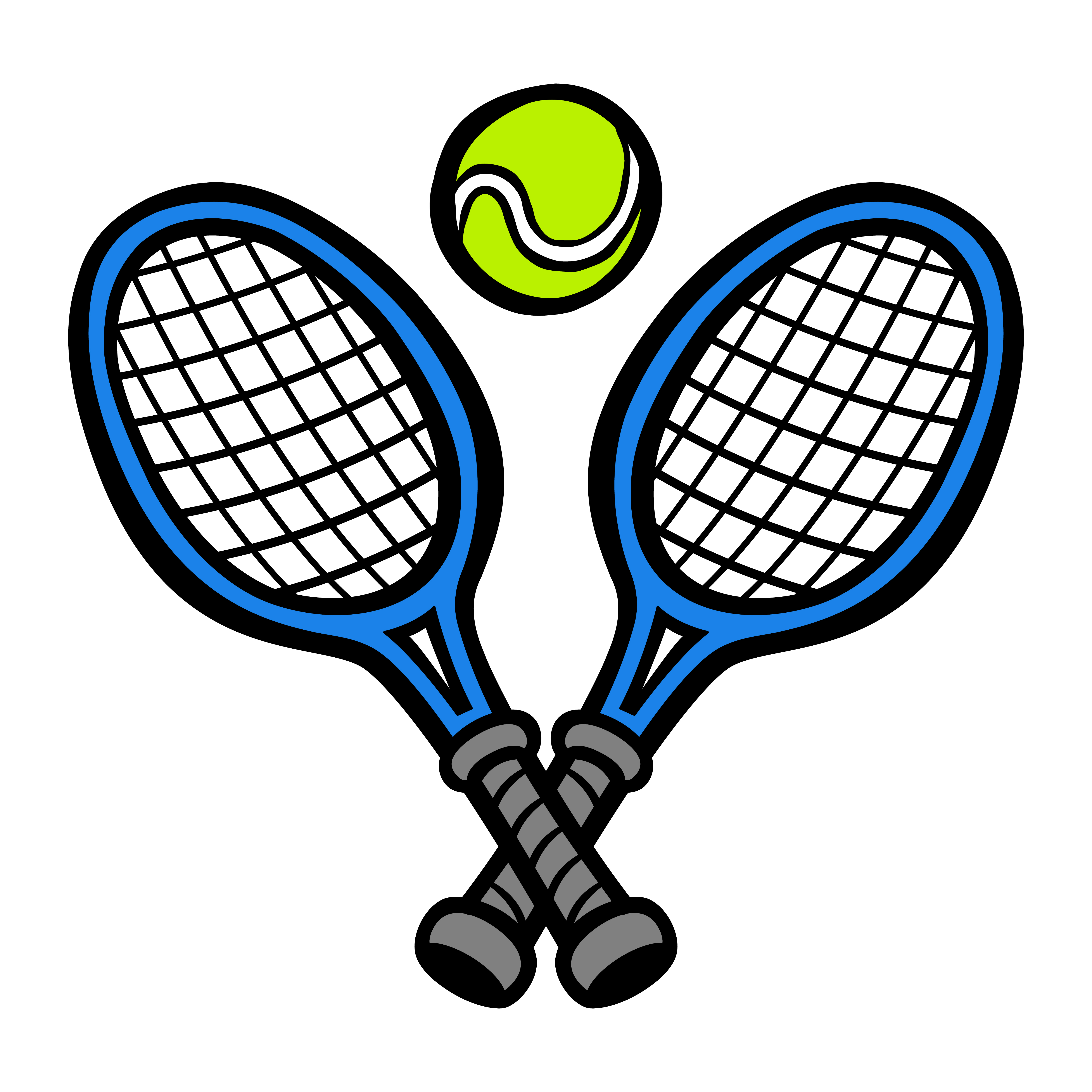 Tennis Racquet Tennis Ball 550543 Vector Art at Vecteezy