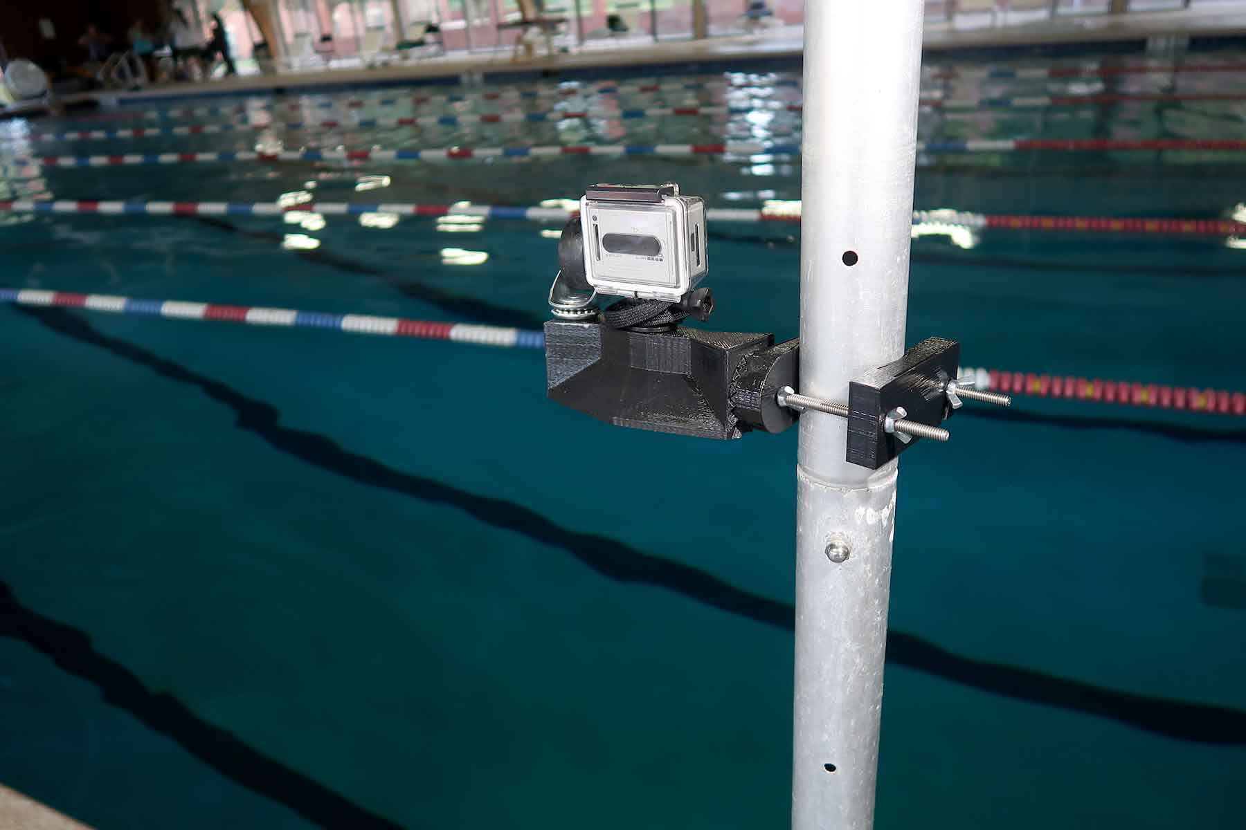 action camera pool mount