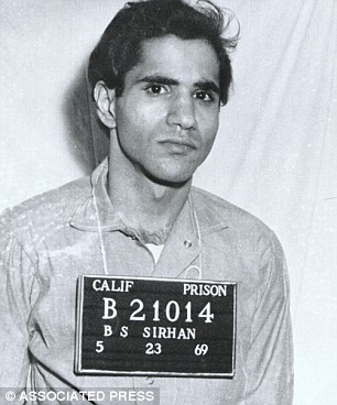 Robert F. Kennedy's killer Sirhan Sirhan denied parole | Daily Mail Online