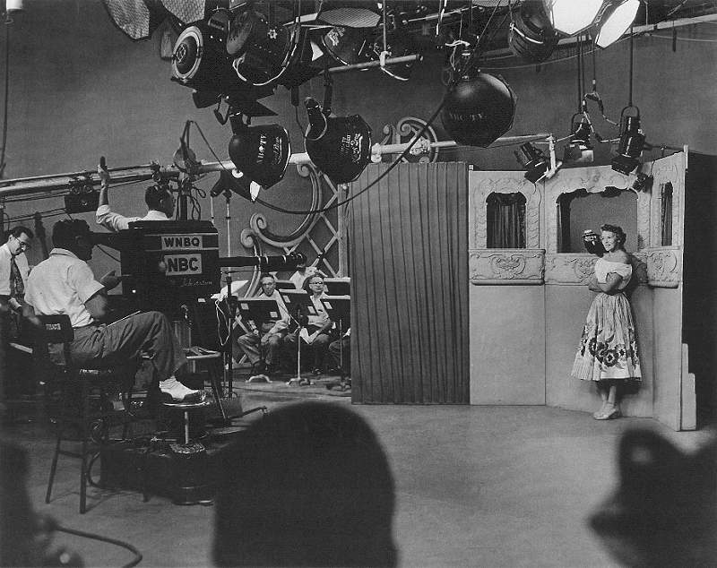 The Kukla, Fran and Ollie studio in 1952