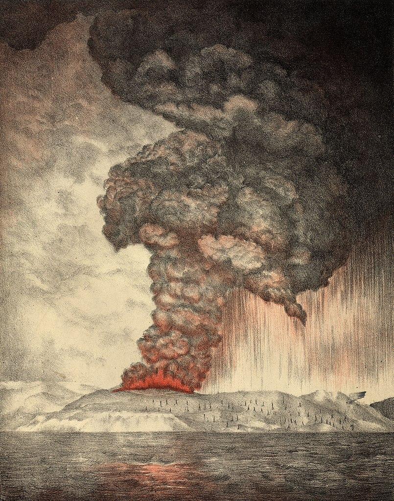 Pacific News Minute: A Look Back at the 1883 Anak Krakatau Eruption | Hawaii Public Radio