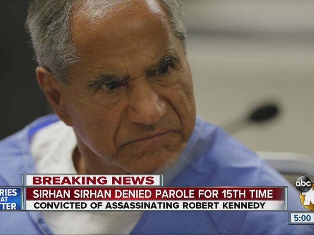 RFK killer denied parole for 15th time