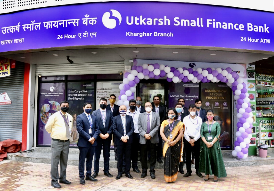 Utkarsh Small Finance Bank inaugurates its Branch in Kharghar, with ...