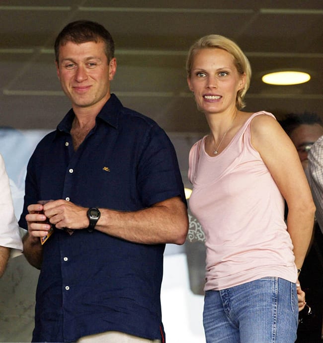 Roman Abramovich splits from wife of ten years, Dasha Zhukova