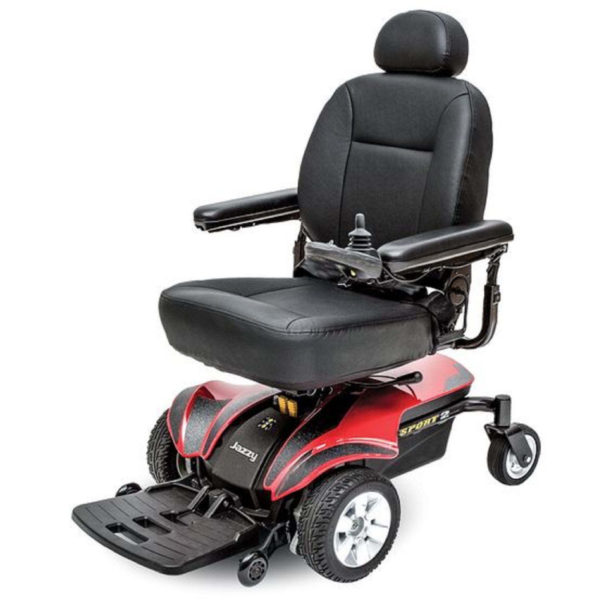 Pride Mobility - Jazzy Sport 2 - Front-Wheel Drive Power Chair - Jazzy ...