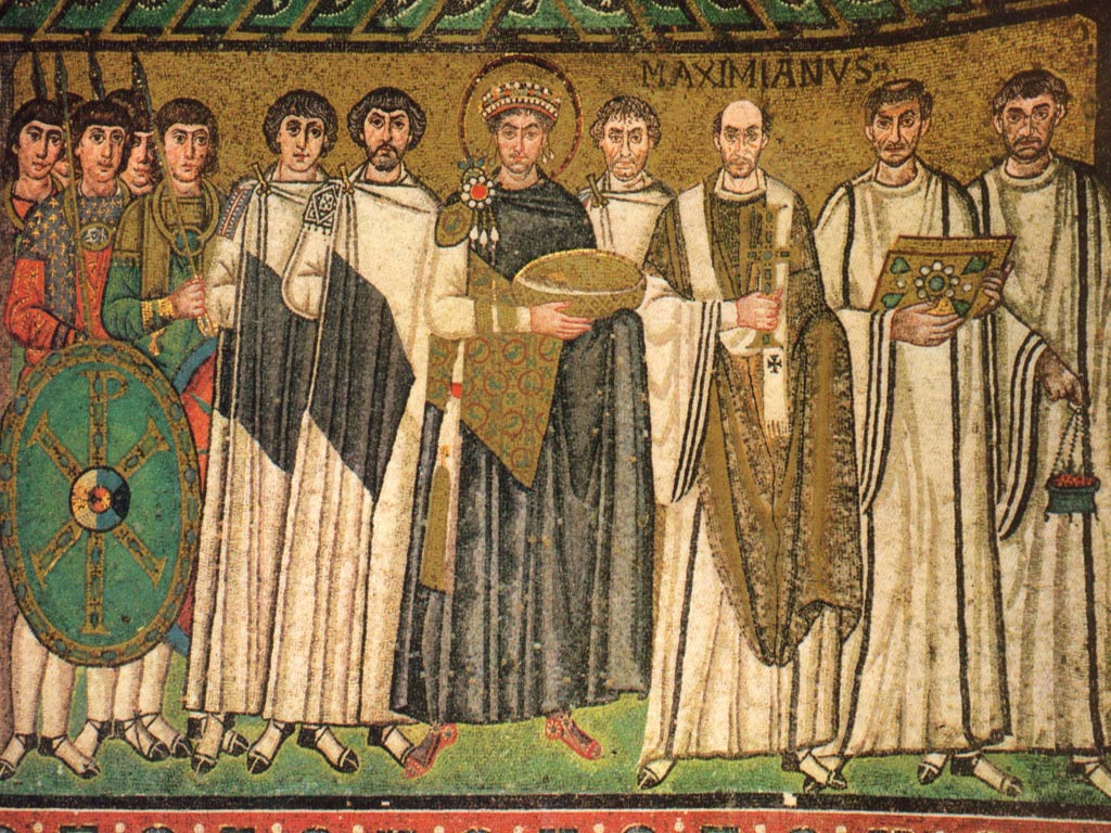 Giustiniano San Vitale Ravenna - Arte - Sfondi Desktop GRATIS