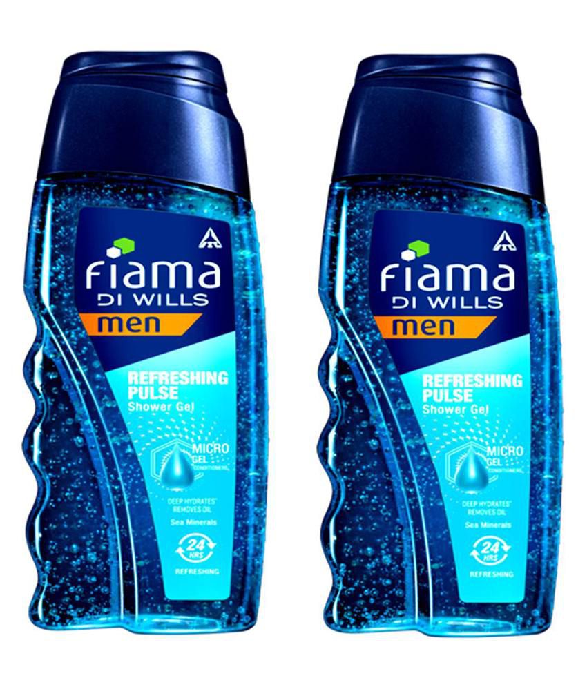 Fiama Di Wills Men's Refreshing Pulse Shower Gel 250 ml Pack of 2 - Buy ...