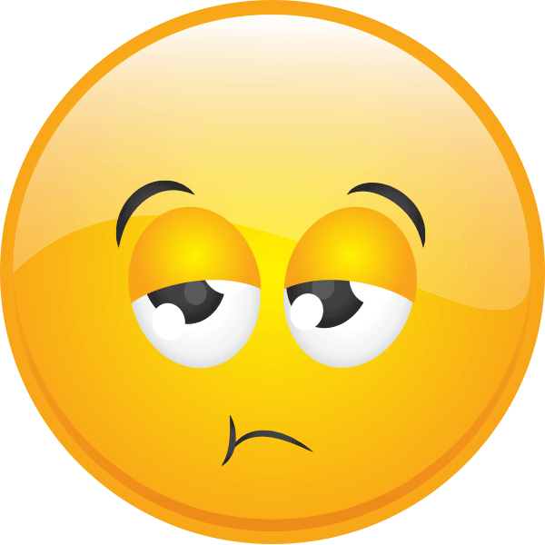 Emoticon Tired Face - ClipArt Best
