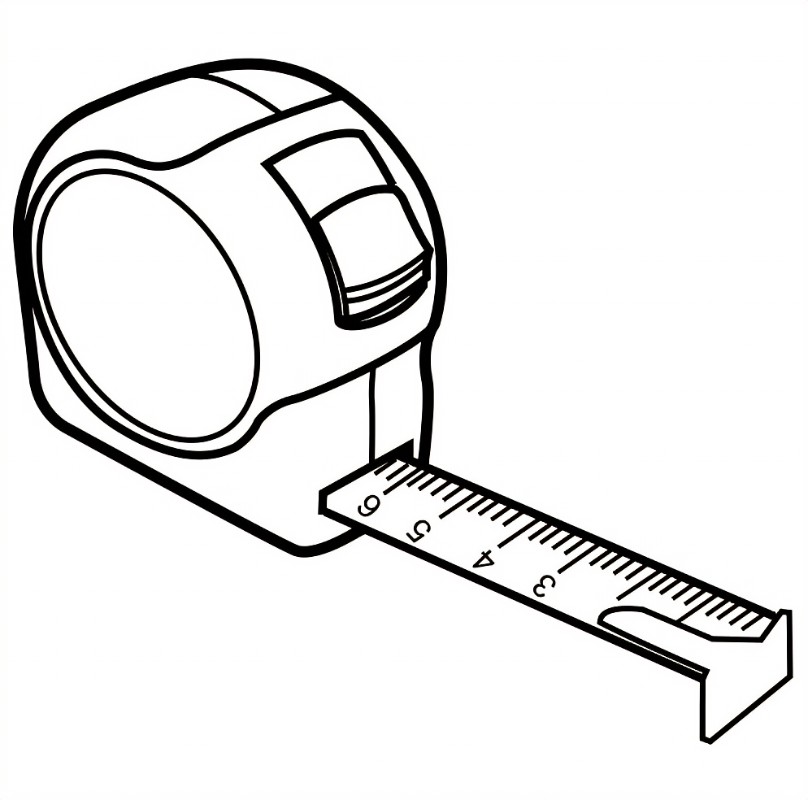 Illustration about Illustration of a tailor measuring tape isolated on ...