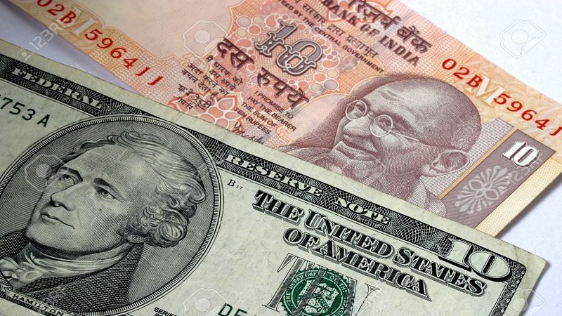 Rupee opens flat at 74.83 against US dollar.