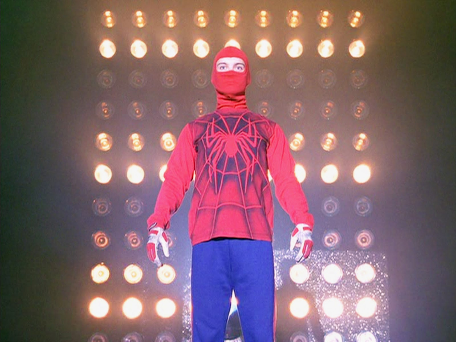 Sam Raimi)Spider-man: Wrestler Suit.