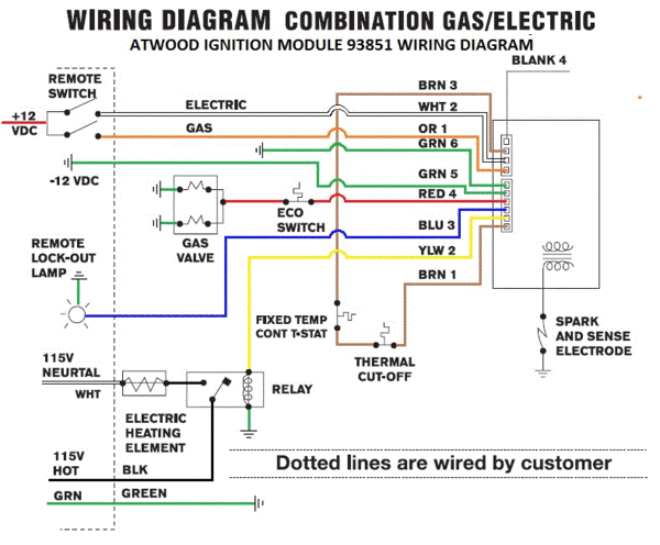 Dometic water heater wiring - iRV2 Forums Atwood Hot Water Heater Wiring Diagram iRV2 Forums