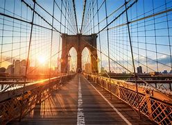 Image result for New York Skyline Brooklyn Bridge