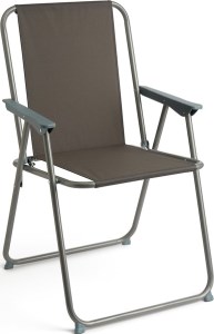 Stripe Habitat Metal Folding Picnic Chair 