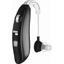 Clear&Wise Spirit Single Over-The-Counter Hearing Aid With Bluetooth - Black