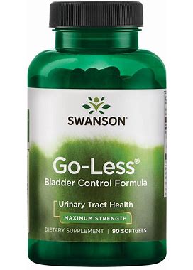 Swanson Ultra Go-Less Bladder Control Formula - Maximum Strength Vitamin | 90 Soft Gels