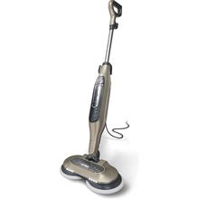 Shark S7001 Mop Scrub & Sanitize At The Same Time, Designed For Hard Floors, With 4 Dirt Grip Soft Scrub Washable Pads, 3 Steam Modes & LED