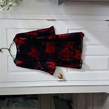 Luxology Dresses | Missy Dress | Color: Black/Red | Size: 4
