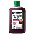 Robitussin Naturals Cough Plus Immune Health Dietary Supplement For Occasional Cough Relief And Immune Support - 8.3 Oz