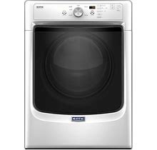 Maytag MGD5630HW 27" 7.3 Cu. Ft. Front Load Gas-Vented Dryer In White - White - Stainless Steel - Washers & Dryers - Dryers - Refurbished - U991211925