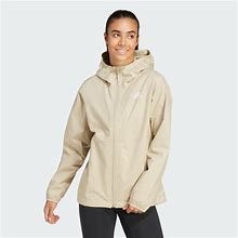 Adidas Essentials RAIN.RDY Jacket Savanna XS - Womens Originals Jackets
