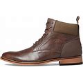 Tommy Hilfiger Men's Bowler Fashion Boot Leather Brown Size 12 New In Box