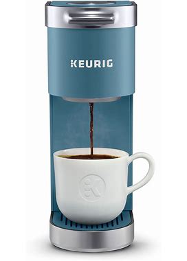 Keurig K-Mini Plus Single Serve K-Cup Pod Coffee Maker Teal Energy