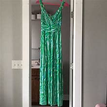 Lilly Pulitzer Dresses | Lily Pulitzer Maxi | Color: Green/White | Size: Xs