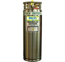 MVE Inc Cryo-Cyl 20" X 63 1/2" 185 L Stainless Steel Low Pressure Liquid Cylinder