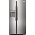 Frigidaire Gallery 22.3-Cu Ft Counter-Depth Side-By-Side Refrigerator With Ice Maker, Water And Ice Dispenser (Fingerprint Resistant Stainless Steel)