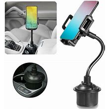 Universal Car Mount Adjustable Gooseneck Cup Holder Cradle For Cell Phone iPhone