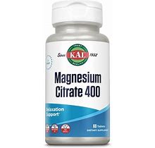 Kal Magnesium Citrate 400 Mg - 60 Tablets