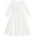 Il Gufo Kids, Cotton-Blend Lace Dress, Girls, White, Y 4, Girls' Dresses