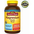 Nature Made Magnesium Citrate 250 Mg., 180 Softgels
