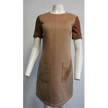 Michael Kors Dresses | Michael Kors Shift Dress Sz 6 | Color: Brown/Tan | Size: 6