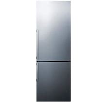 24 in. 11 Cu. Ft. Bottom Freezer Refrigerator In Stainless Steel, Counter Depth