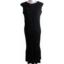 Torrid Dresses | Torrid Bodycon Black Knit Long Dress | Color: Black | Size: 2