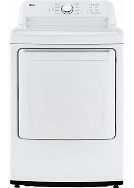 LG 7.3-Cu Ft Electric Dryer (White) ENERGY STAR | DLE6100W