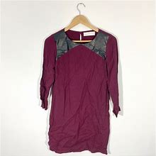 Amanda Uprichard Dresses | Amanda Uprichard Shift Dress | Color: Purple/Red | Size: Xs