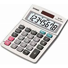 Casio® MS-80B Tax And Currency Calculator, 8-Digit LCD