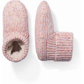 Youth Gripper Slipper Bootie - Sherpa-Lined - Pink Pearl - Y1 - Bombas
