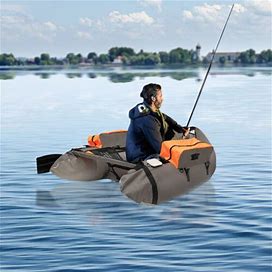 Fishing Boat Portable Inflatable Fishing Boat Raft With Pump Used In