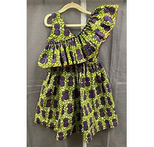 Ankara Dress For Dress/African Print Clothes/Girls Dress/Kids Clothing/