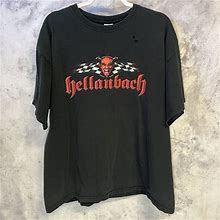 Gildan Shirts | Hellanbach Clothing T Shirt Mens Xl Short Sleeve Black | Color: Black | Size: Xl